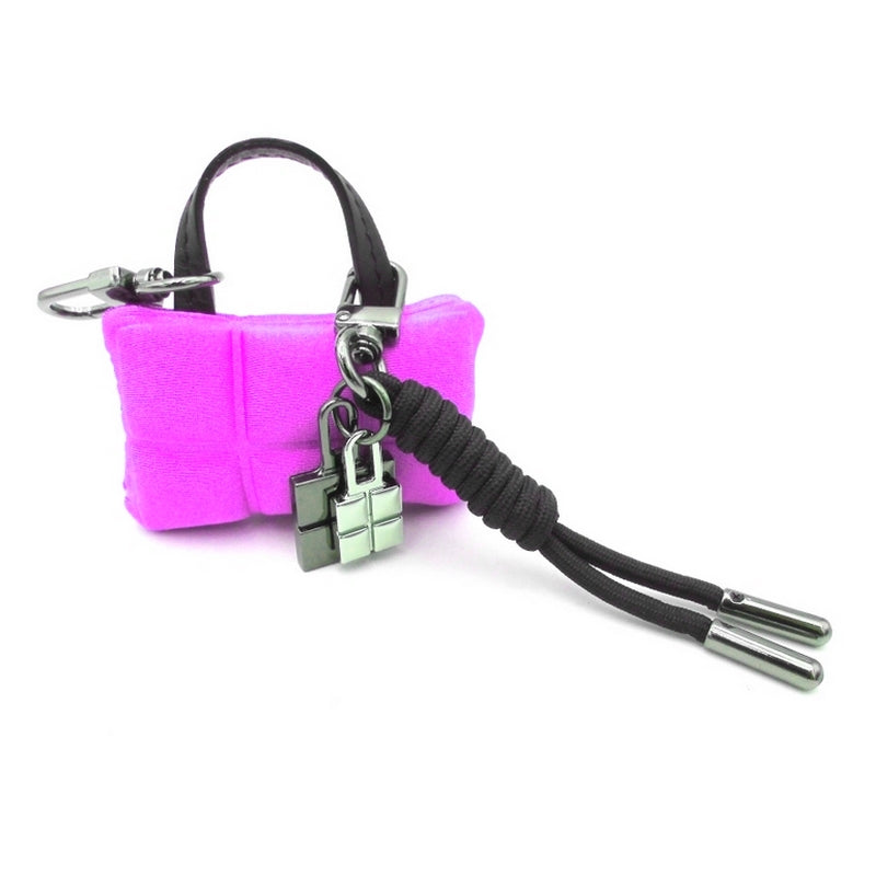 Bag Charms - Cube LUCIDO Ciclamino