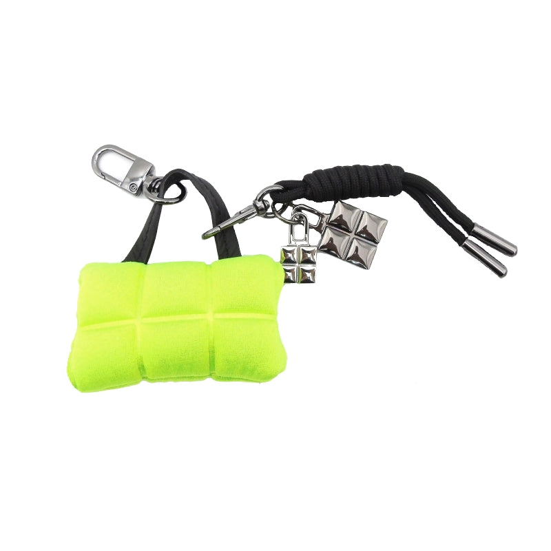 BAG CHARMS GIALLO FLUO 1