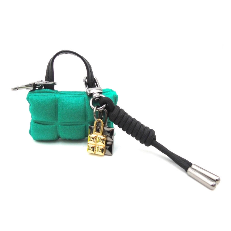 Bag Charms - Cube LUCIDO Smeraldo