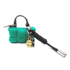 Bag Charms - Cube LUCIDO Smeraldo