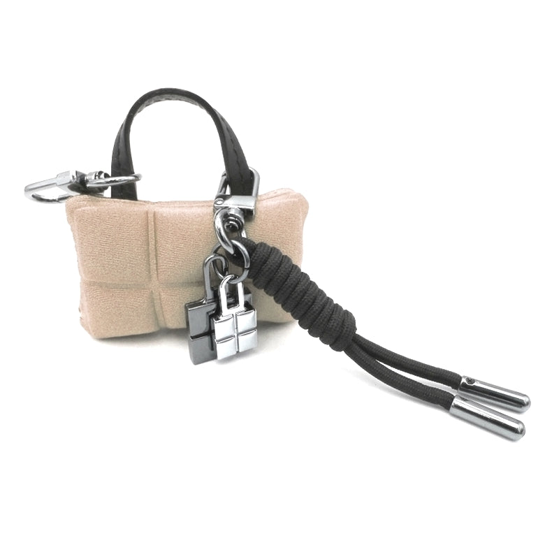 Bag Charms - Cube LUCIDO Toffee
