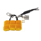 BAG CHARMS VELLUTO MIRRA 1