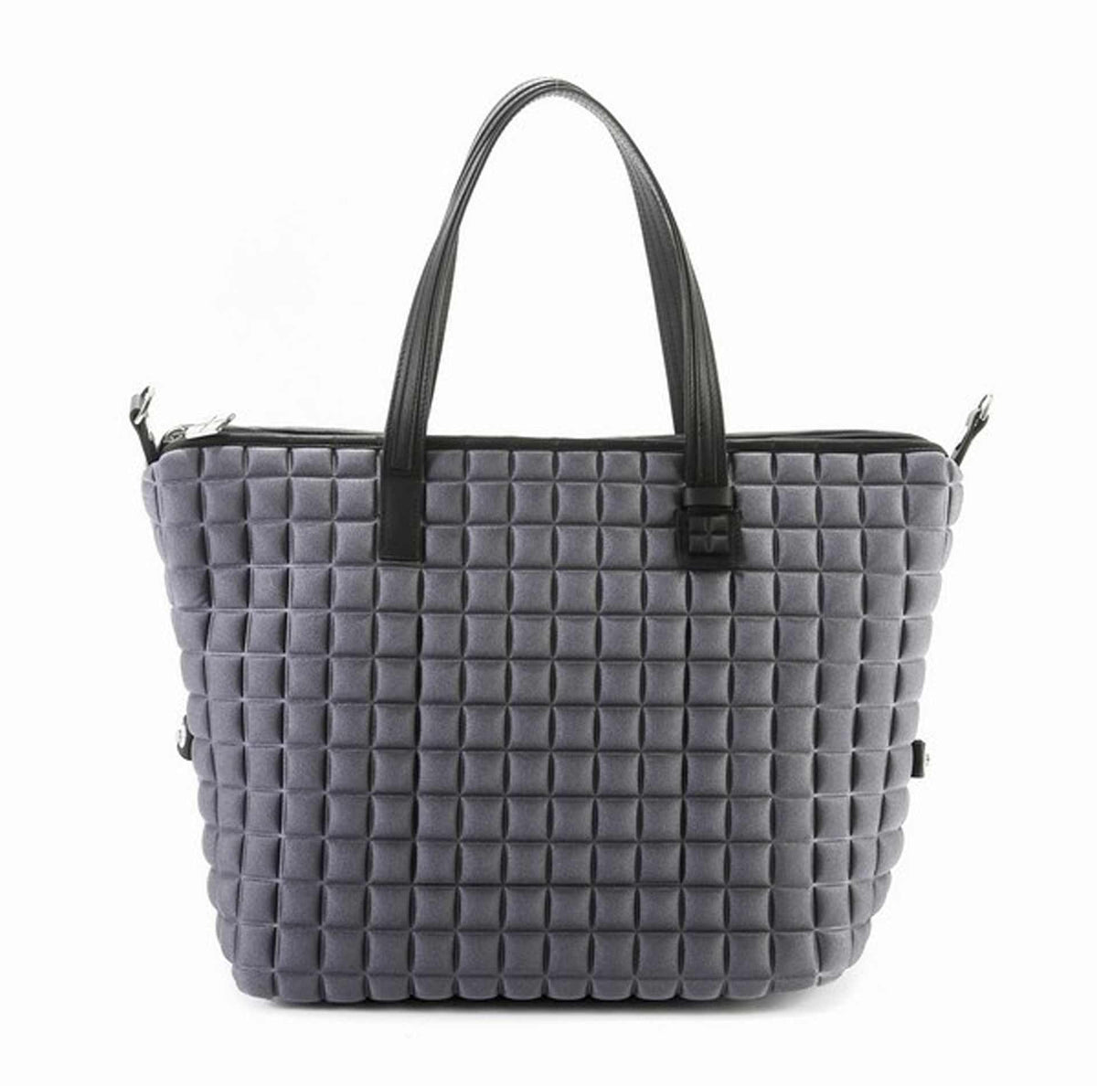 Bprime-London-borsa-donna-tessuto-3D-STREET-1