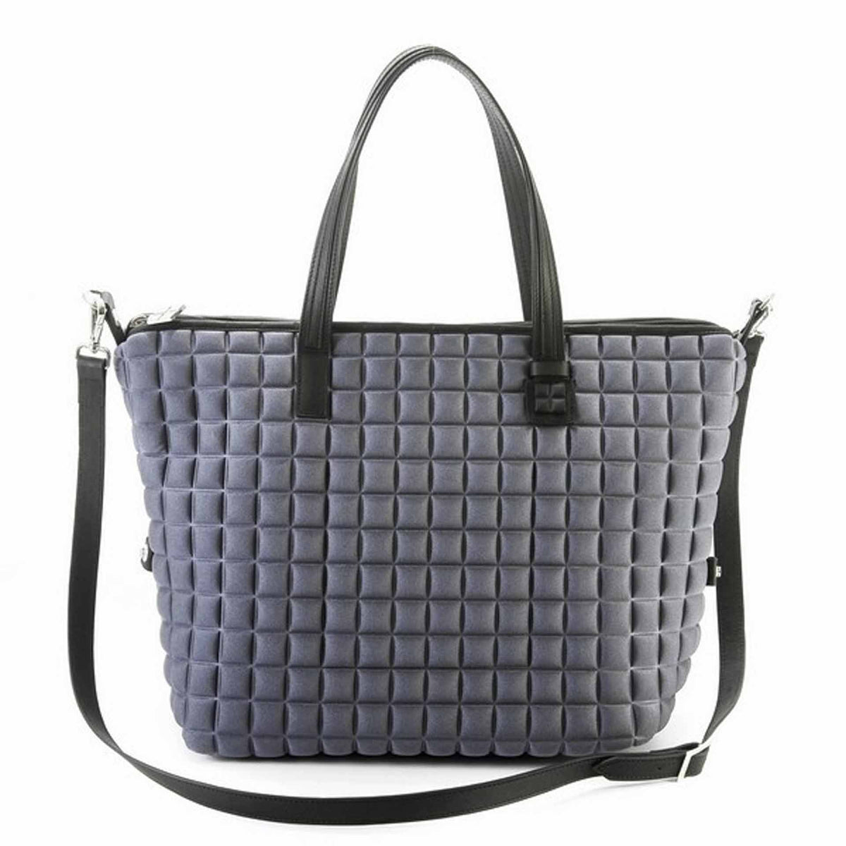 Bprime-London-borsa-donna-tessuto-3D-STREET-3