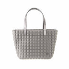 Bprime-Milano-Lami-borsa-shopping-donna-small-Tessuto-CUBE-PLUTONE-1