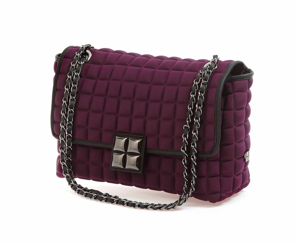 Bprime-Parigi-big-borsa-donna-tessuto-3D-Cube-CUBE-TURANDOT-2a