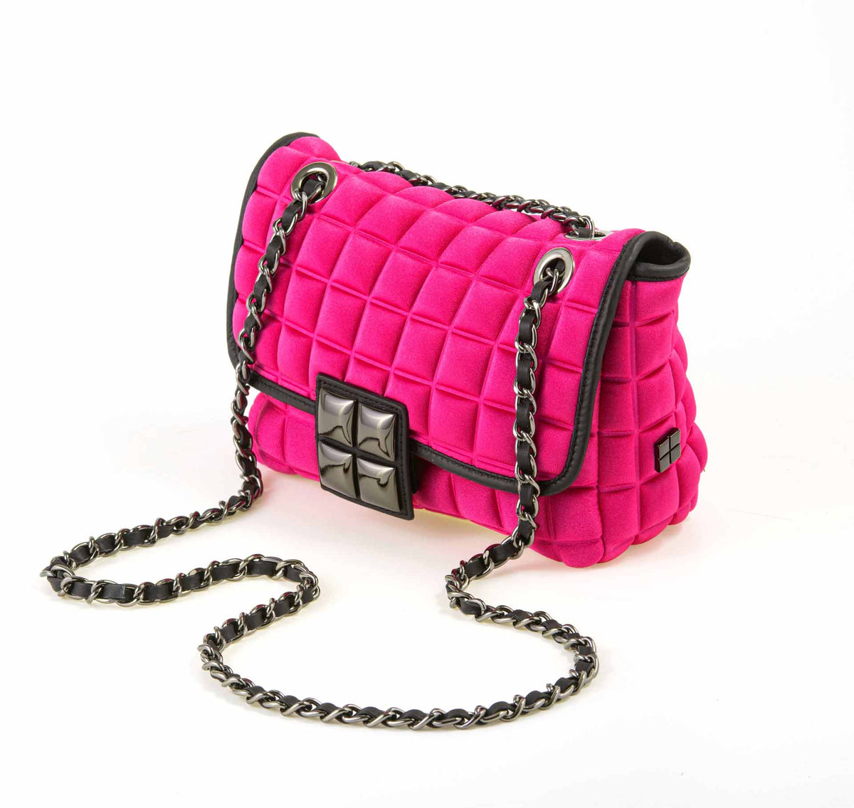 Bprime-Parigi-small-borsa-donna-tessuto-3D-CUBE-JAZZ-3