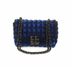 Parigi small - Cube VELLUTO Bleu