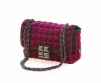 Bprime-Parigi-small-borsa-donna-tessuto-3D-VELLUTO-DAMA-2a