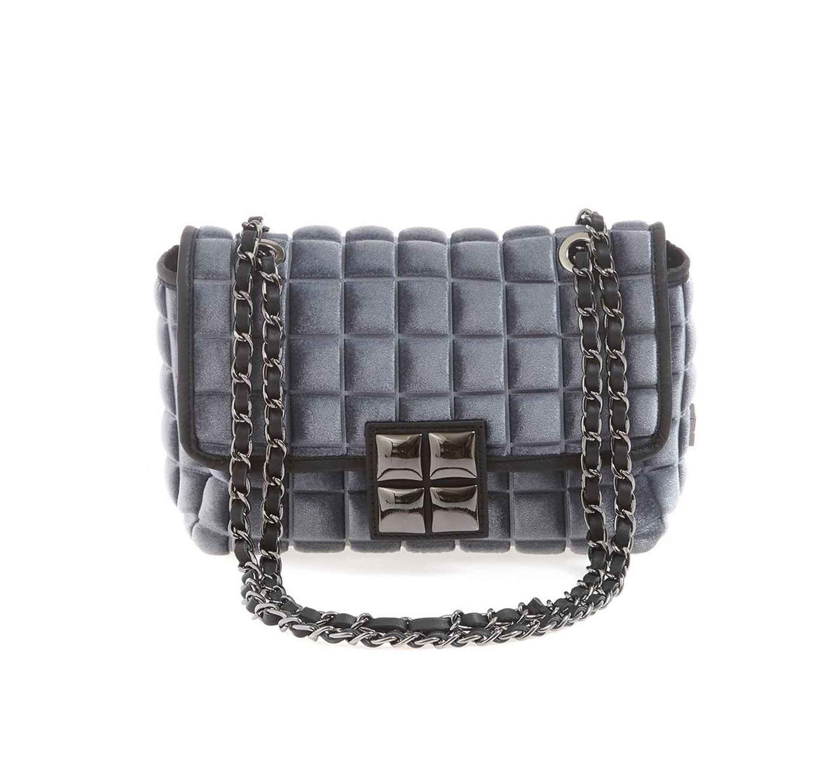 Parigi small - Cube VELLUTO Fumo