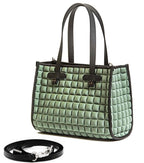Bprime-Tokyo-medium-borsa-shopping-donna-tessuto-3D-CUBE-ARMY-4