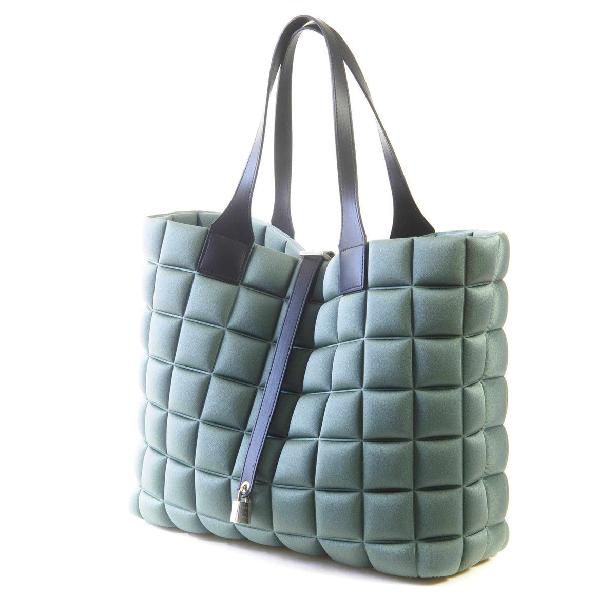 Bprime-bags-Miami-50-big-borsa-donna-tessuto-3d-cube-army_side-1