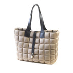 Bprime-bags-Miami-50-medium-borsa-donna-tessuto-3d-cube-toffee_side-2