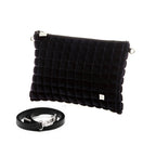 CLUTCH VELLUTO Cube NERO 2