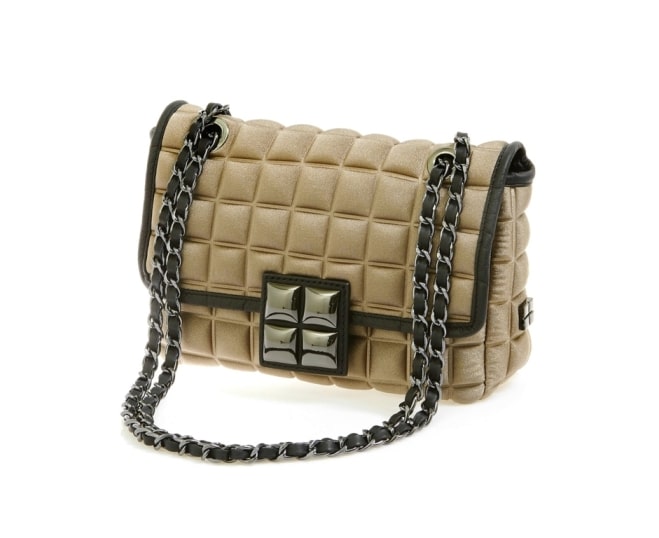 NEW CHAIN PICCOLA Tessuto CUBE TOFFEE 2