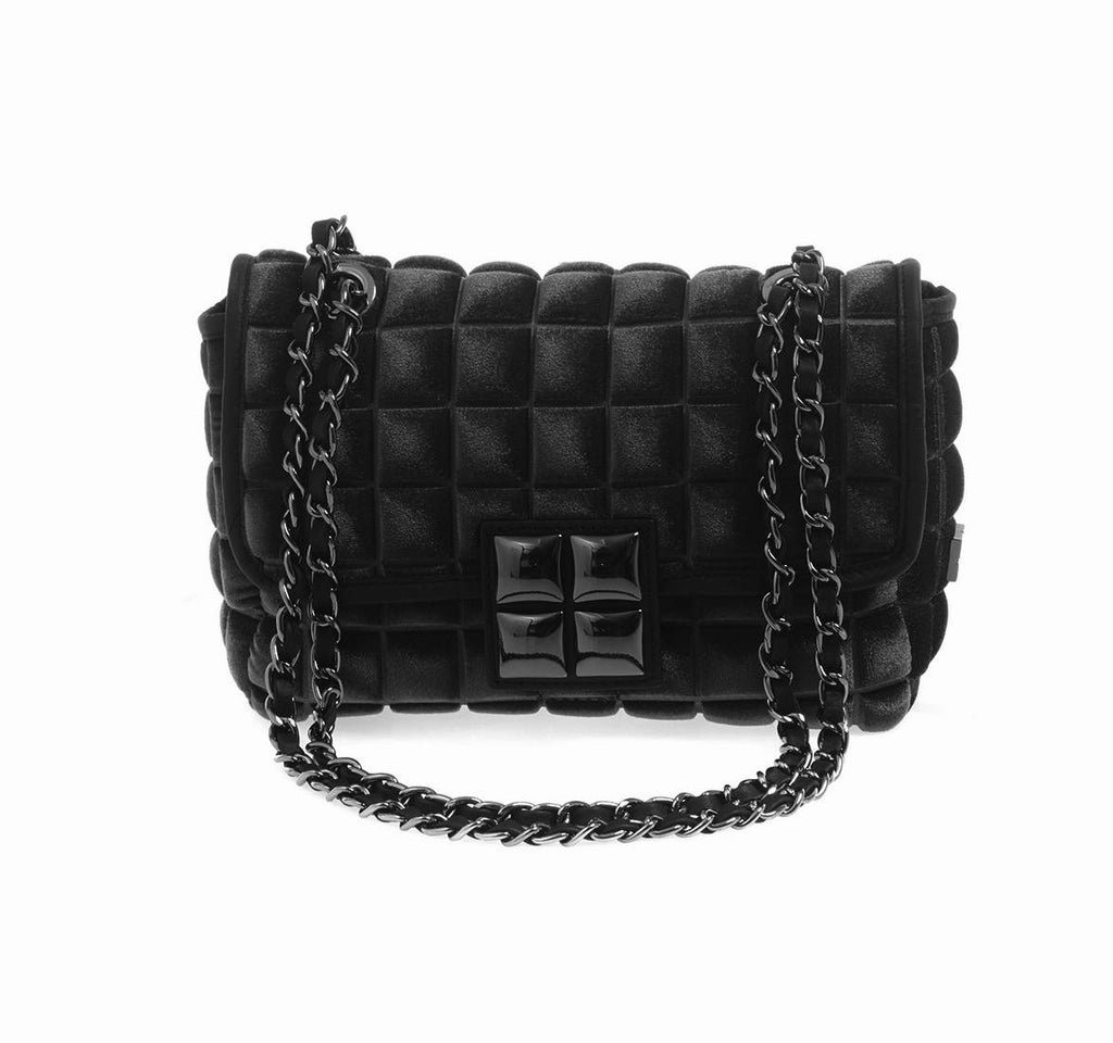 Parigi small - Cube VELLUTO Nero