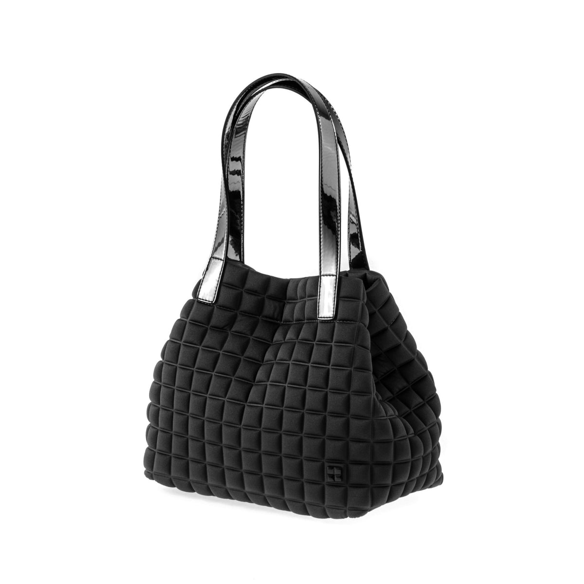 SMALL-LAMI Tessuto CUBE NERO LUCIDO 3