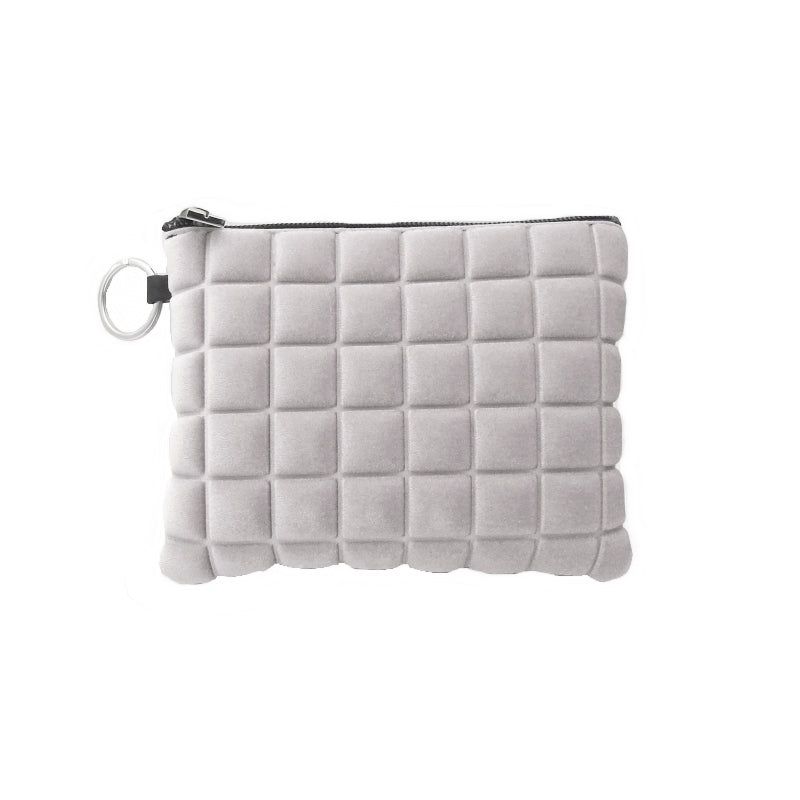 Wallet - Cube VELLUTO Perla