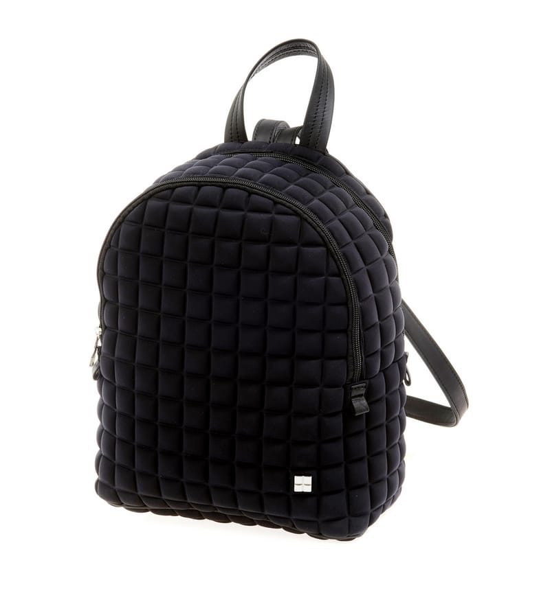 ZAINETTO BIG Tessuto CUBE NERO LUCIDO 2